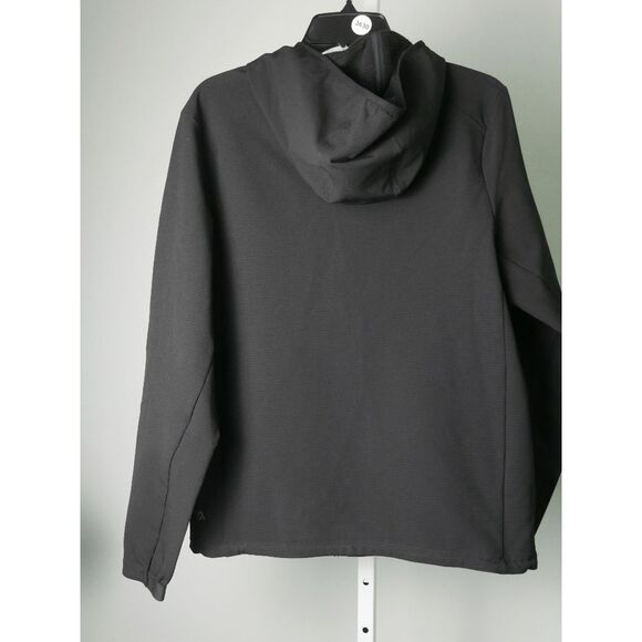 VRST Men’s Cold Weather Performance Hooded Jacket Wind & Water Resistant Black L - Picture 3 of 8